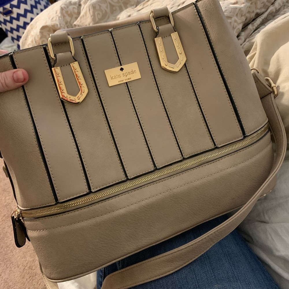 Kate spade large crossbody tote